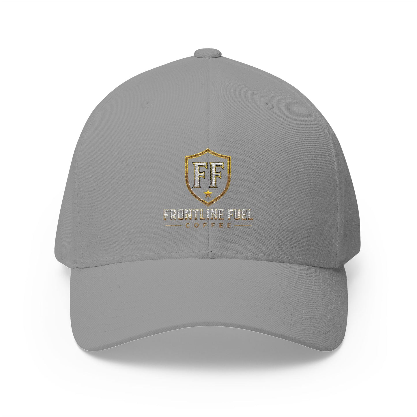 Frontline Fuel Coffee Premium Flexfit Hat | Embroidered FF Shield
